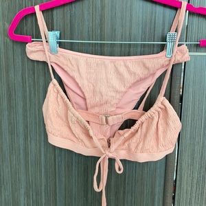 ALL OFFERS ACCEPTED! Pink rouched bikini set